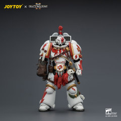 Game Edition White Scars Assault Intercessor Champion with Thunder Hammer and Bolt Pistol