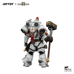 Game Edition White Scars Assault Intercessor Champion with Thunder Hammer and Bolt Pistol