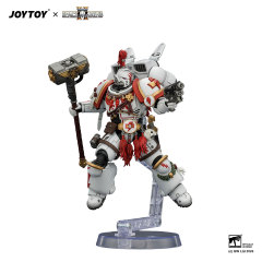 Game Edition White Scars Assault Intercessor Champion with Thunder Hammer and Bolt Pistol
