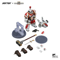 Game Edition White Scars Assault Intercessor Champion with Thunder Hammer and Bolt Pistol