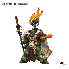 Salamanders Vulkan He'stan,the Forgefather with the Spear of Vulkan and the Gauntlet of the Forge