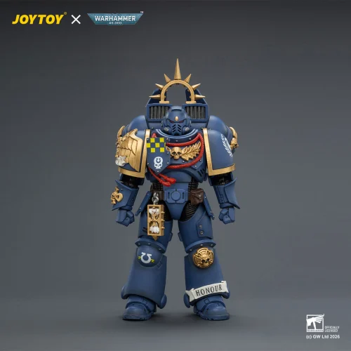Ultramarines Captain with Jump Pack and Relic Shield