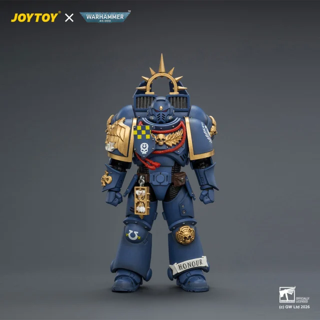 Ultramarines Captain with Jump Pack and Relic Shield