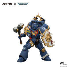 Ultramarines Captain with Jump Pack and Relic Shield