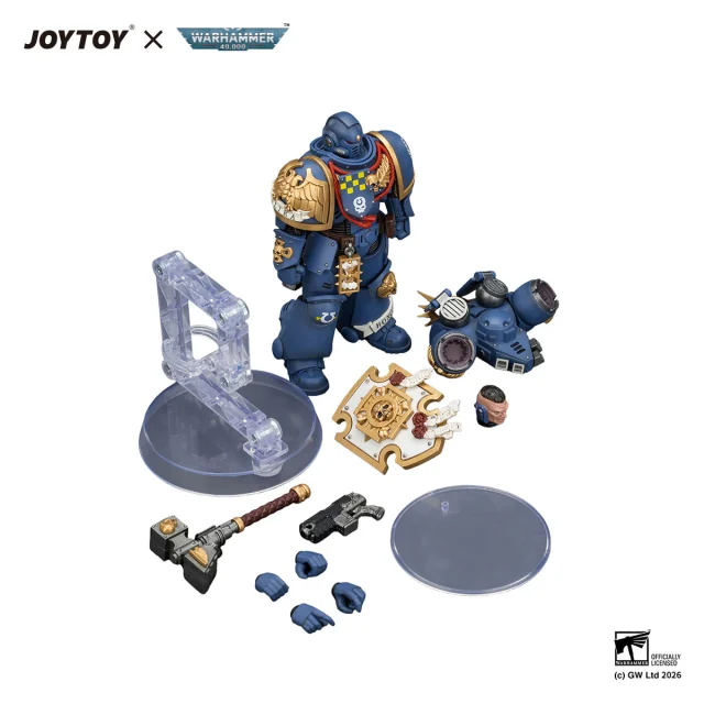 Ultramarines Captain with Jump Pack and Relic Shield