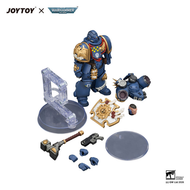 Ultramarines Captain with Jump Pack and Relic Shield