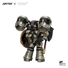 Iron Warriors Mkll Assault Legionary 1 with Bolt pistol,Chain axe & Combat shield