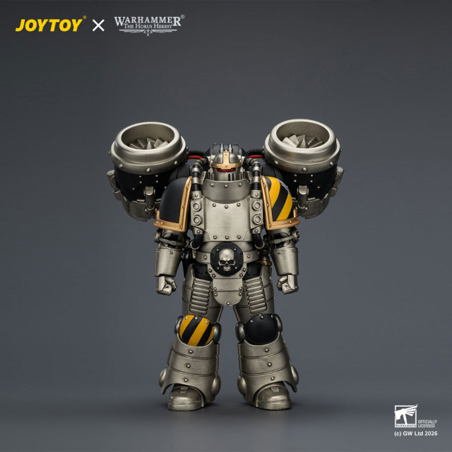 Iron Warriors Mkll Assault Sergeant with Disintegrator pistol,Power maul & Combat shield