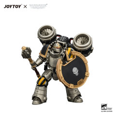 Iron Warriors Mkll Assault Sergeant with Disintegrator pistol,Power maul & Combat shield