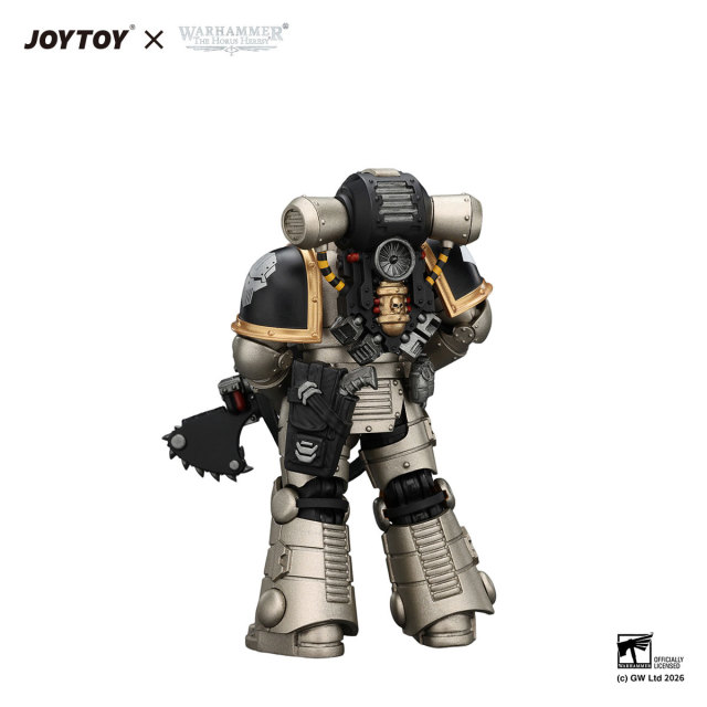 Iron Warriors Mkll Legionary 3 with Bolter and Bolt Pistol