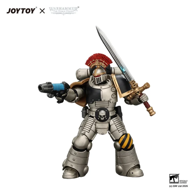 Iron Warriors Mkll Tactical Sergeant with Power Sword,Bolt Pistol and Plasma Pistol