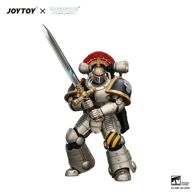 Iron Warriors Mkll Tactical Sergeant with Power Sword,Bolt Pistol and Plasma Pistol