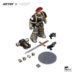Iron Warriors Mkll Tactical Sergeant with Power Sword,Bolt Pistol and Plasma Pistol