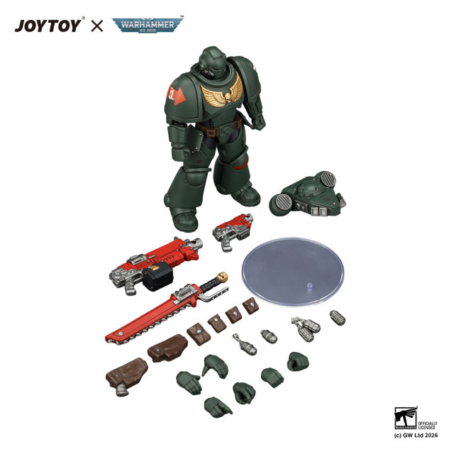 Dark Angels Intercessor with Bolt Rifle, Bolt Pistol and Chainsword