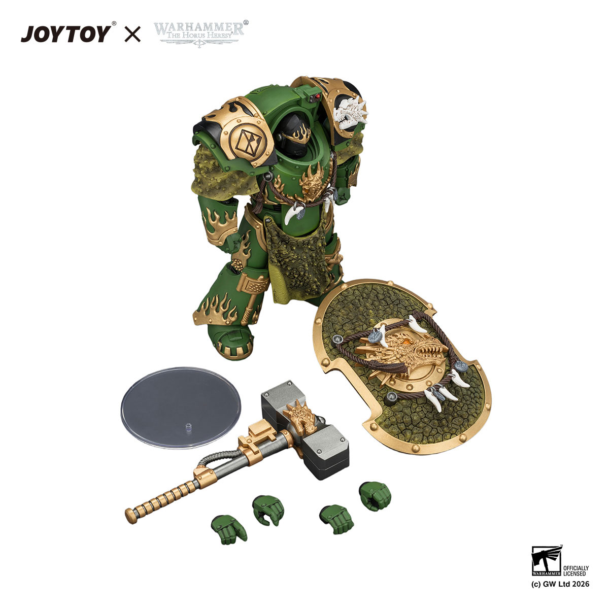 JOYTOY Salamanders Firedrake Terminator 1 Figure