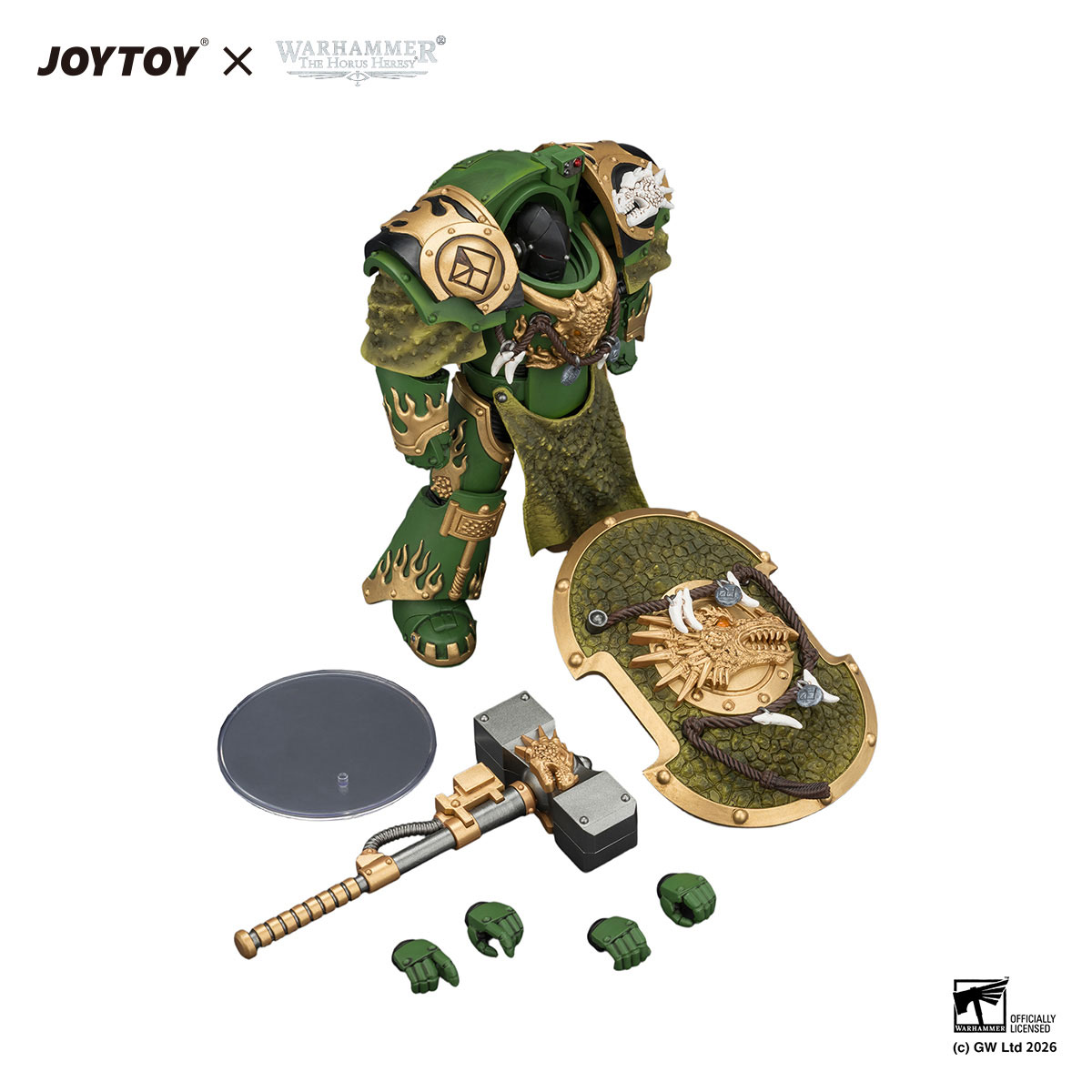 JOYTOY Salamanders Firedrake Terminator 2 Figure