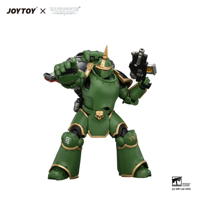Salamanders MK Ill Tactical Legionary with Plasma Pistol and Bolt Pistol