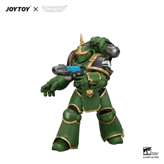 Salamanders MK Ill Tactical Legionary with Plasma Pistol and Bolt Pistol