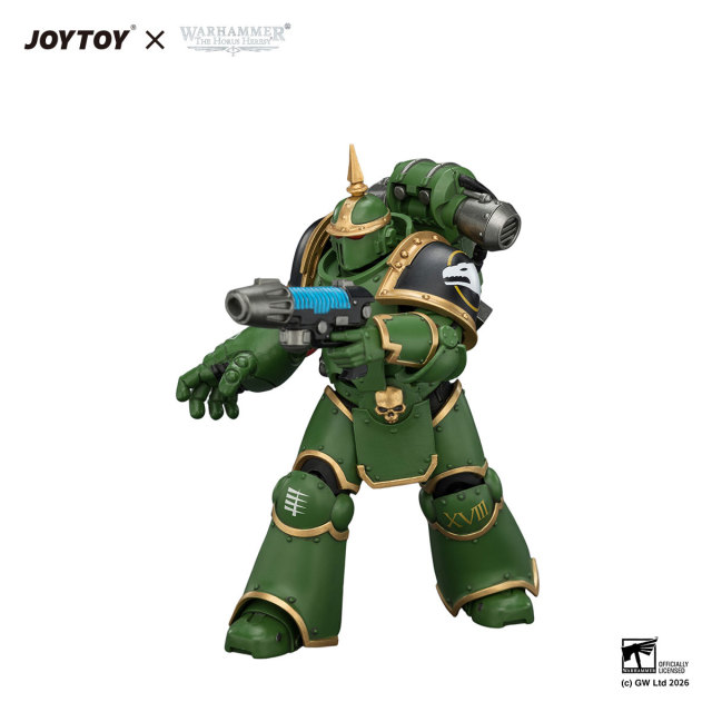 Salamanders MK Ill Tactical Legionary with Plasma Pistol and Bolt Pistol