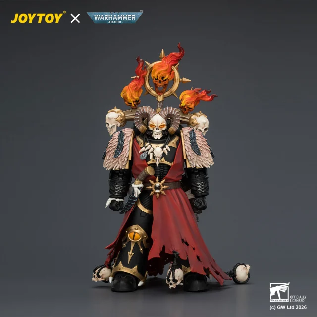 Black Legion Master of Possession with Staff of Possession and Bolt Pistol