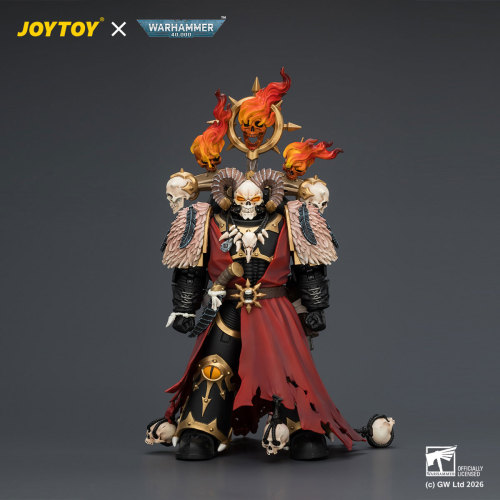 Black Legion Master of Possession with Staff of Possession and Bolt Pistol