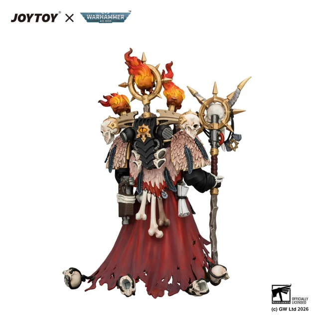Black Legion Master of Possession with Staff of Possession and Bolt Pistol