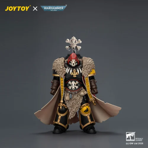 Space Wolves Wolf Priest with Absolvor Bolt Pistol and Crozius