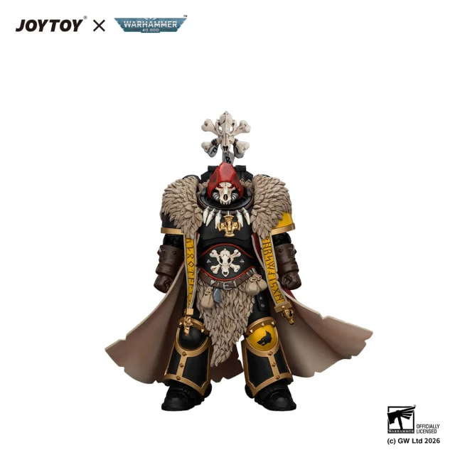 Space Wolves Wolf Priest with Absolvor Bolt Pistol and Crozius