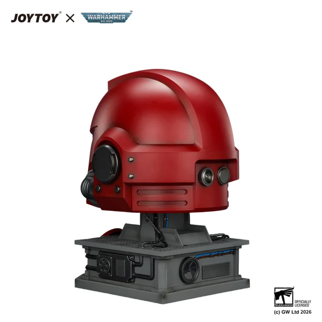 Blood Angels MkX Helmet & Display Stand
