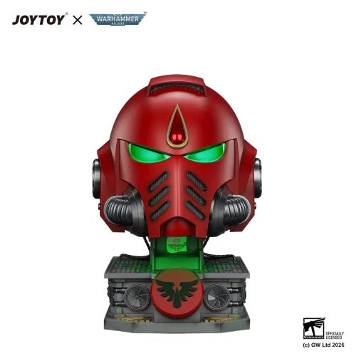 Blood Angels MkX Helmet & Display Stand
