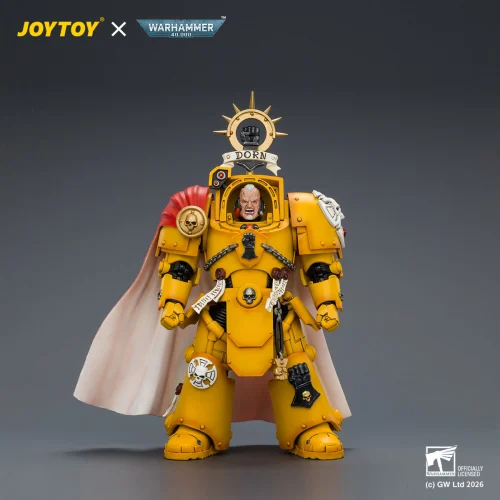 Imperial Fists Darnath Lysander with Thunder Hammer and Storm Shield