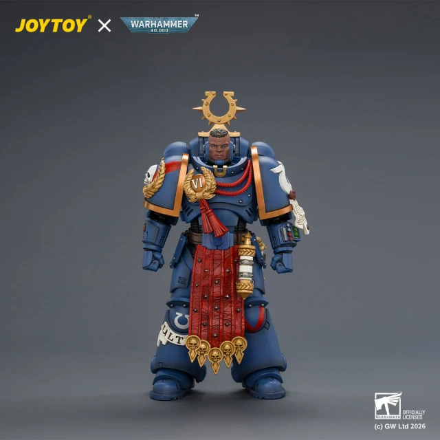 Ultramarines Ferren Areios with Thunder Hammer and Bolt Pistol