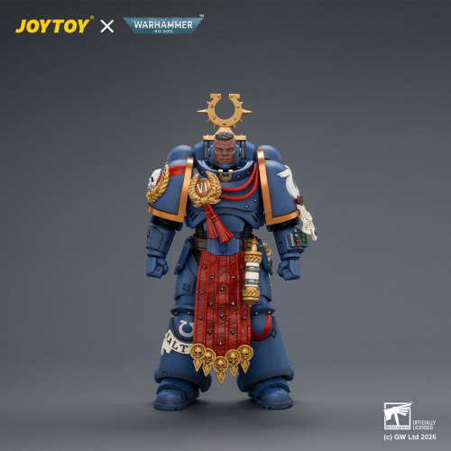 Ultramarines Ferren Areios with Thunder Hammer and Bolt Pistol