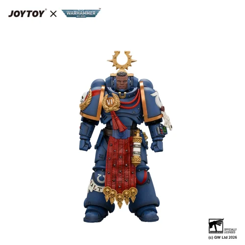 Ultramarines Ferren Areios with Thunder Hammer and Bolt Pistol