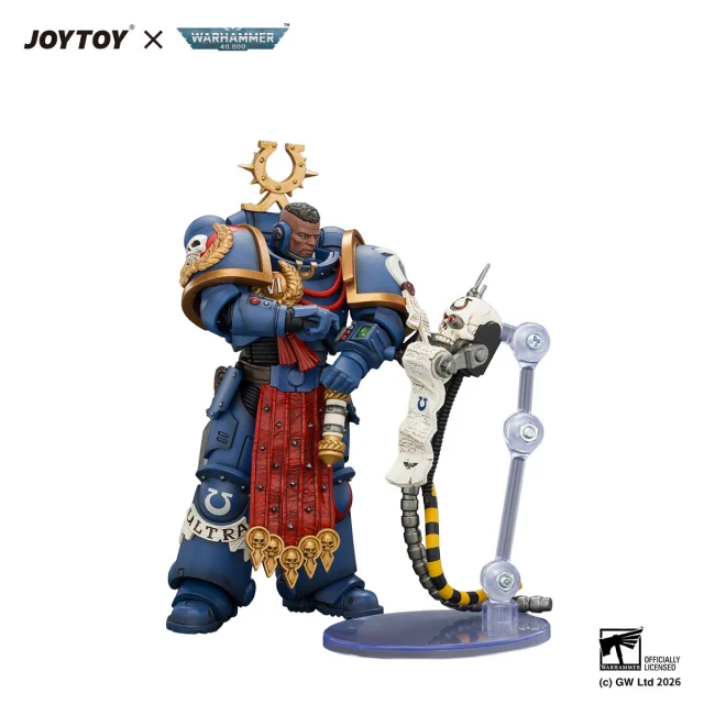 Ultramarines Ferren Areios with Thunder Hammer and Bolt Pistol