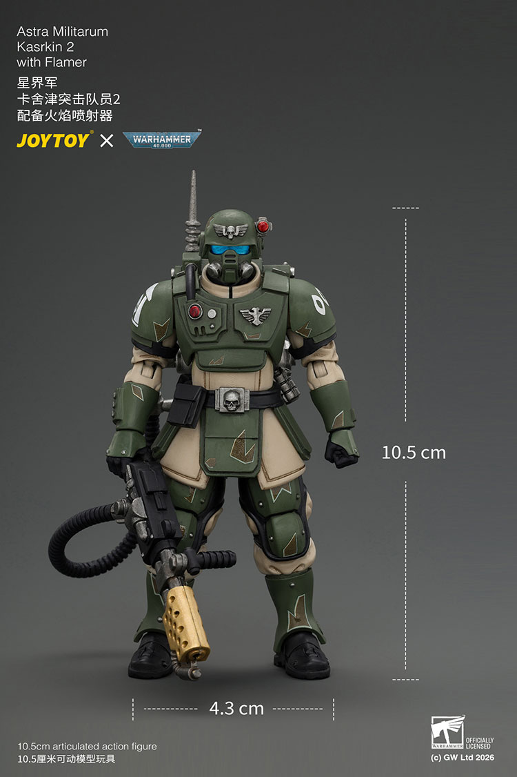 Astra Militarum Kasrkin Squad product details