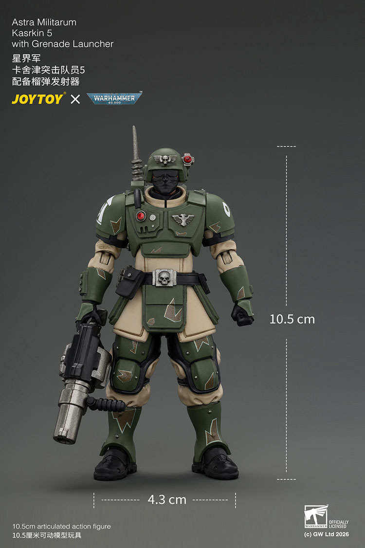Astra Militarum Kasrkin Squad product details