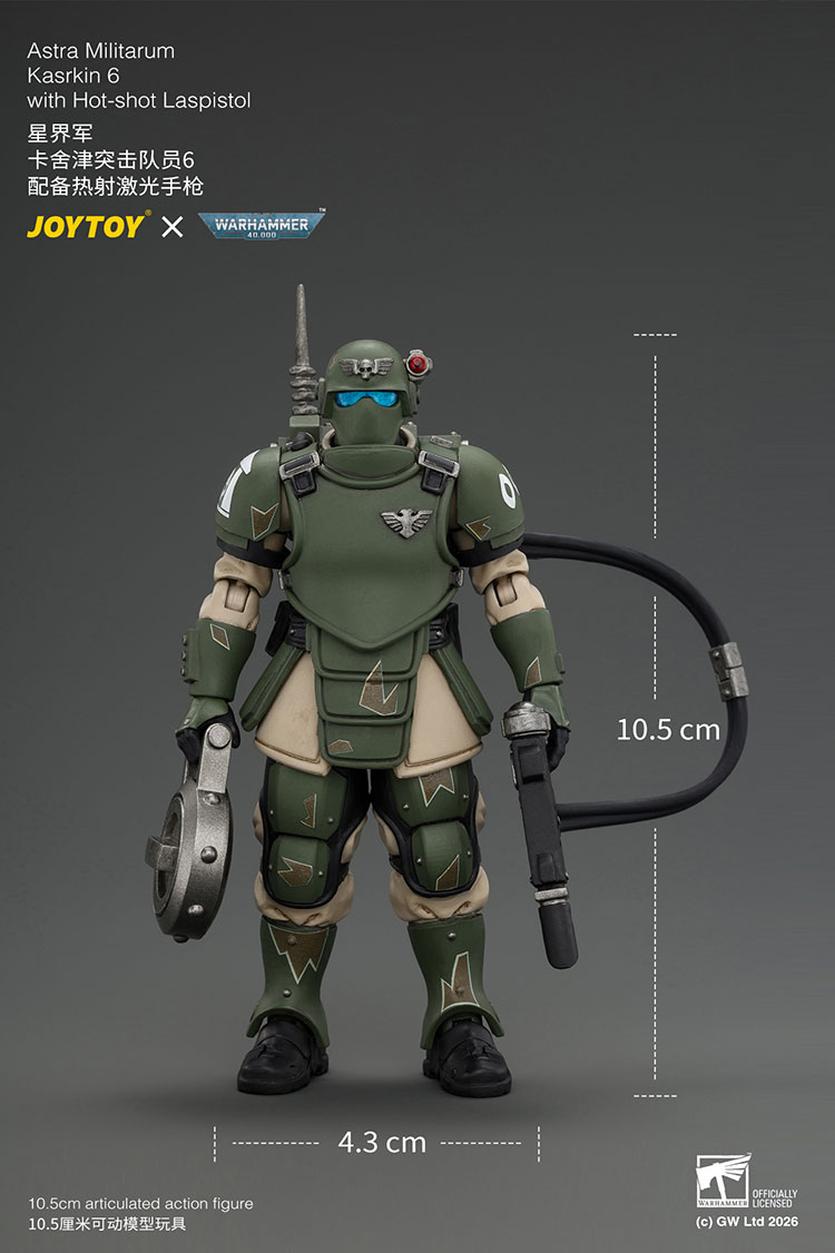 Astra Militarum Kasrkin Squad product details