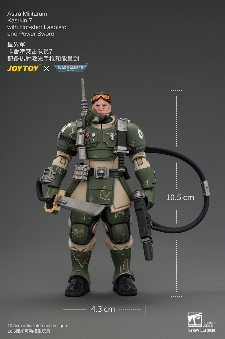 Astra Militarum Kasrkin Squad product details