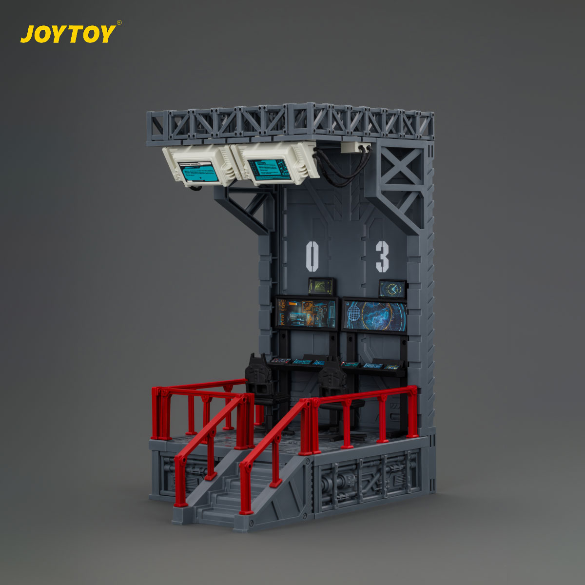 JOYTOY Hangar-Style Base Diorama Display Case-03