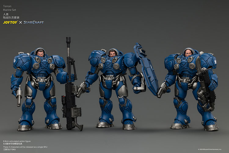 Starcraft Terran Marine Set