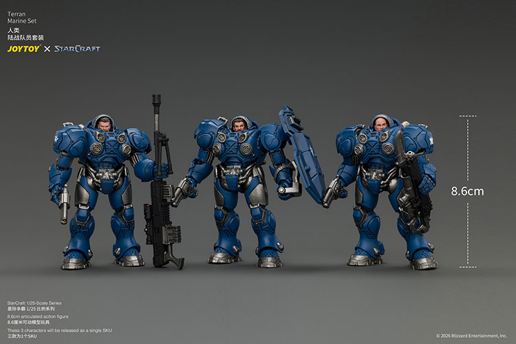 Starcraft Terran Marine Set product details