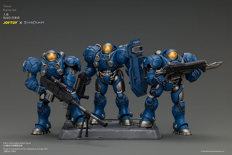 Starcraft Terran Marine Set product details