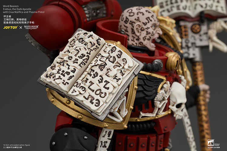 Word Bearers Erebus,the Dark Apostle with Crux Malifica and Plasma Pistol product details