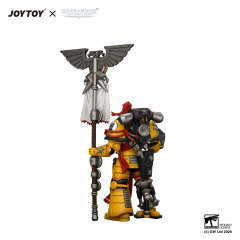 Imperial Fists Herald Consul with Standard and Bolt Pistol