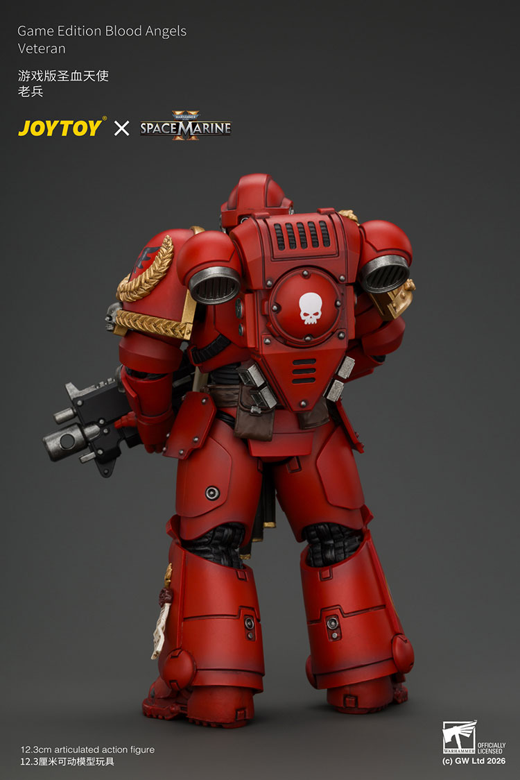 Game Edition Blood Angels Veteran with Bolt Rifle, Chainsword and Bolt Pistol and Plasma Pistol product details