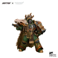 Salamanders Vulkan, Primarch of the XVIllth Legion with Dawnbringer, The Furnace's Heart and Dragon's Breath Gauntlet