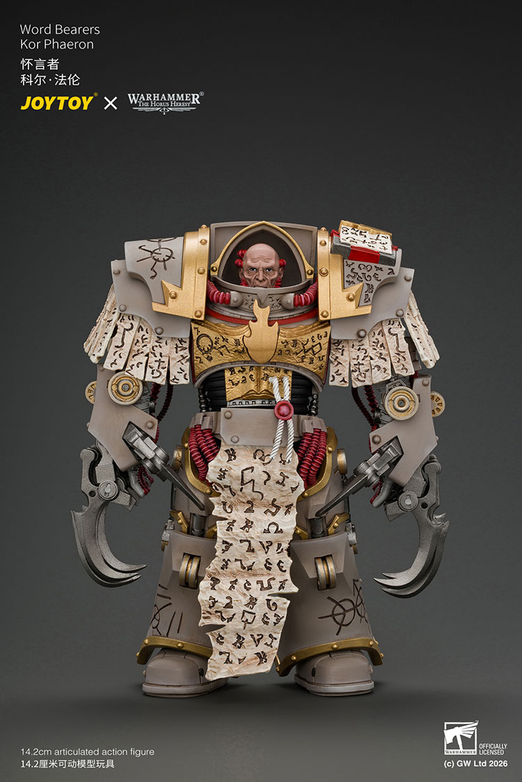 Word Bearers Kor Phaeron with Patriarch's Claws