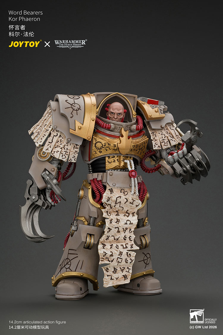 Word Bearers Kor Phaeron with Patriarch's Claws product details