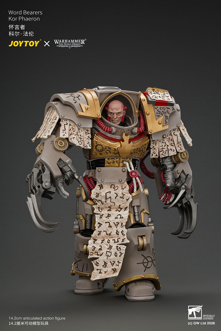 Word Bearers Kor Phaeron with Patriarch's Claws product details